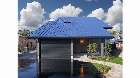 施工実績を更新しました｜平屋のように暮らせるガレージのある家