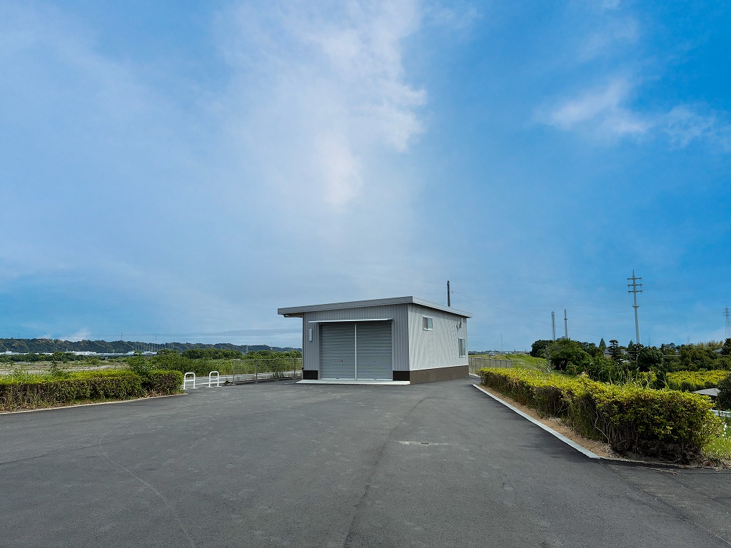 浜松市水防団中瀬南分団水防倉庫改築工事 完成外観